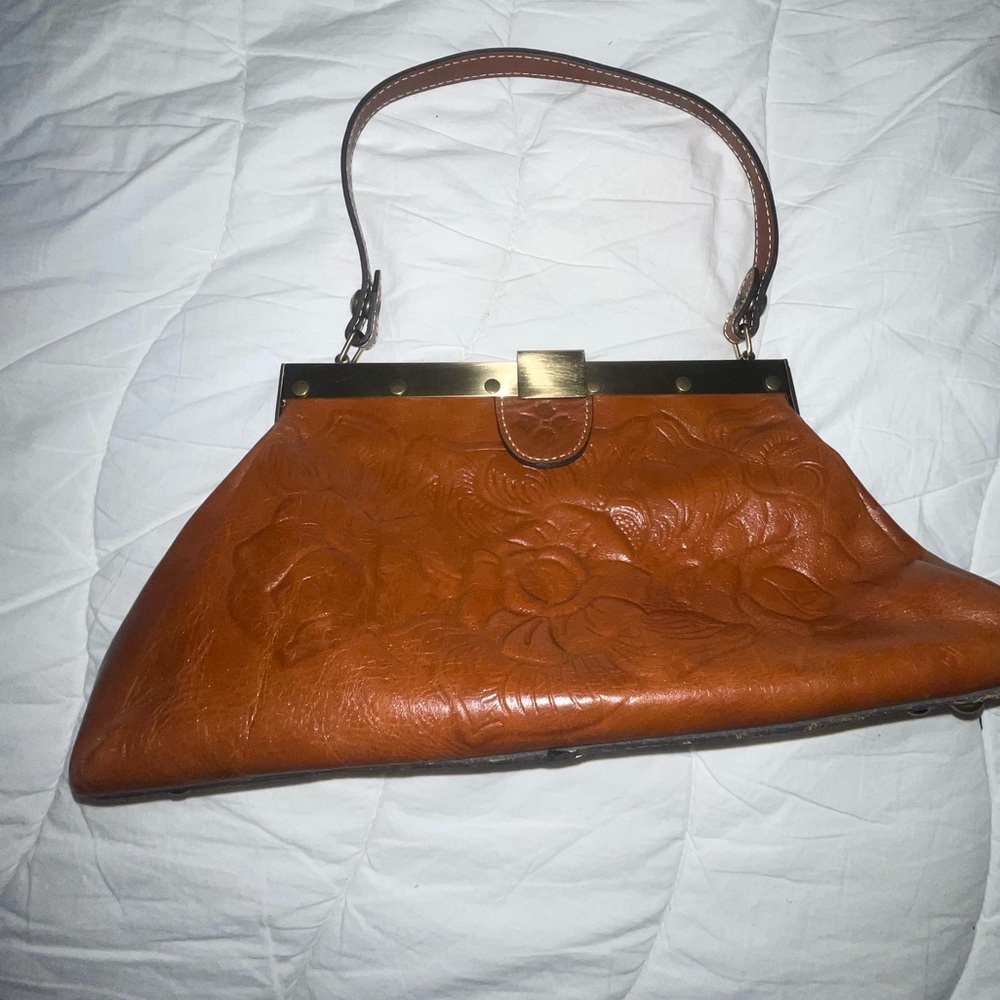 Brown Genuine Leather Patricia Nash Bag